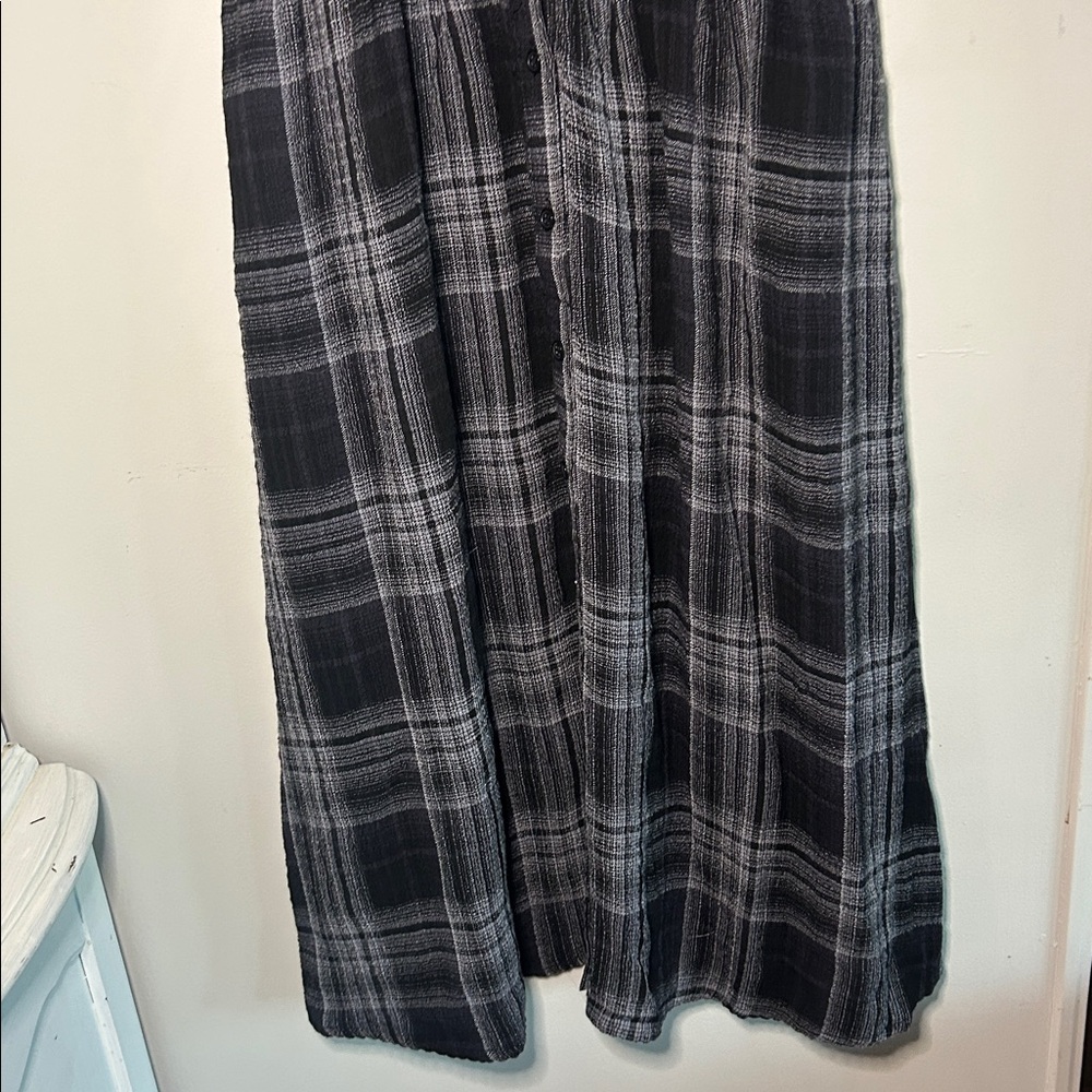 NWT Cato Plaid Smocked Bodice Dress - Picture 3 of 10